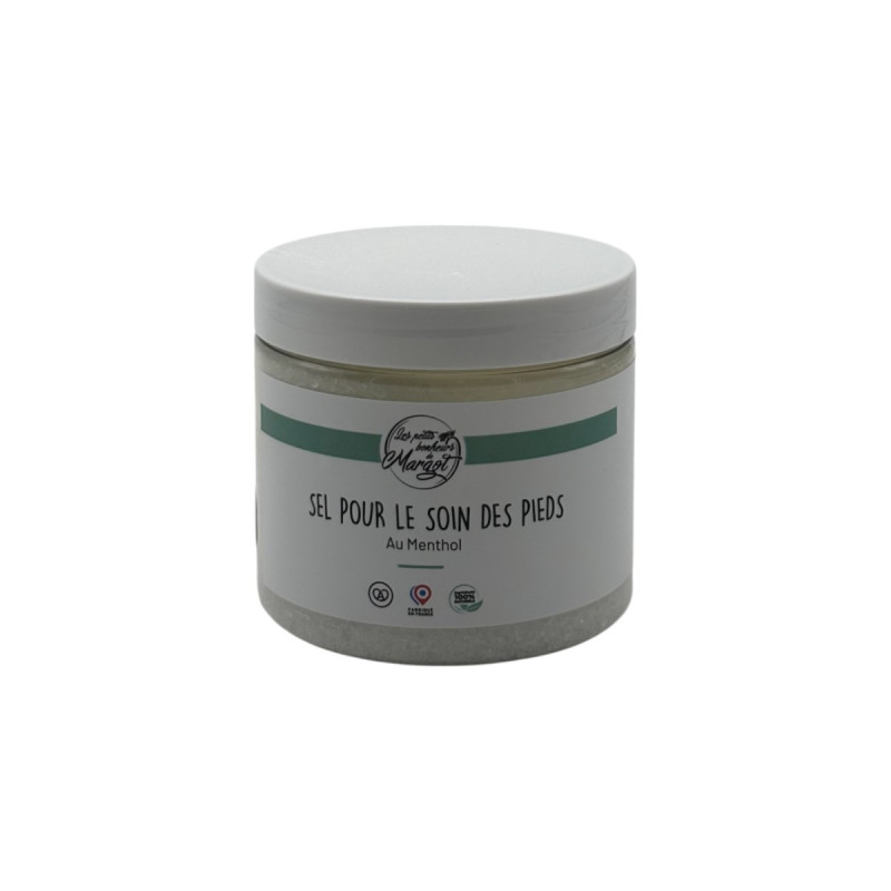 Sel pour le soin des pieds au Menthol