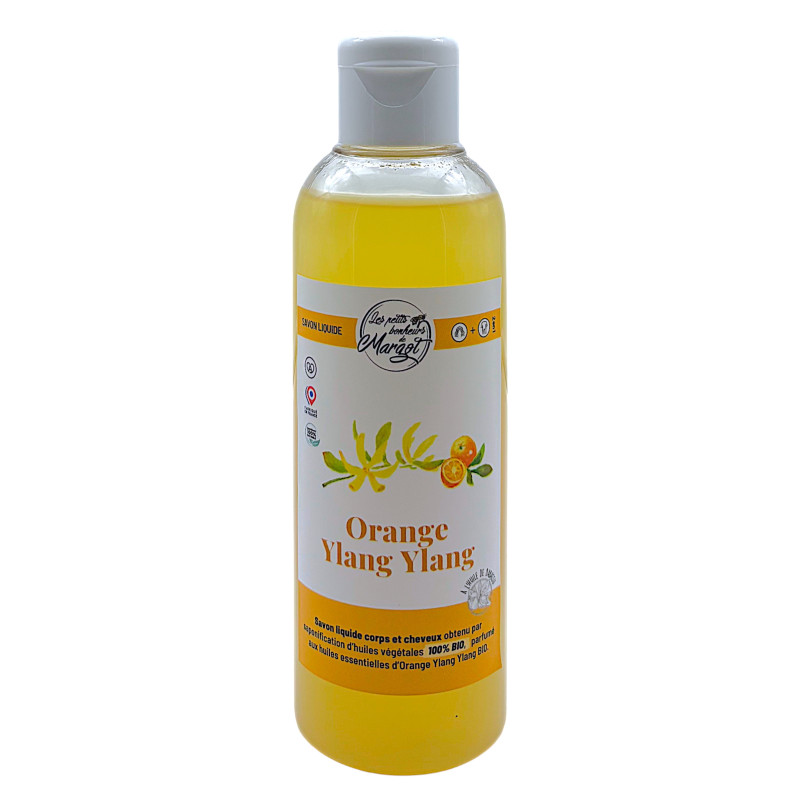 Savon liquide ORANGE YLANG YLANG