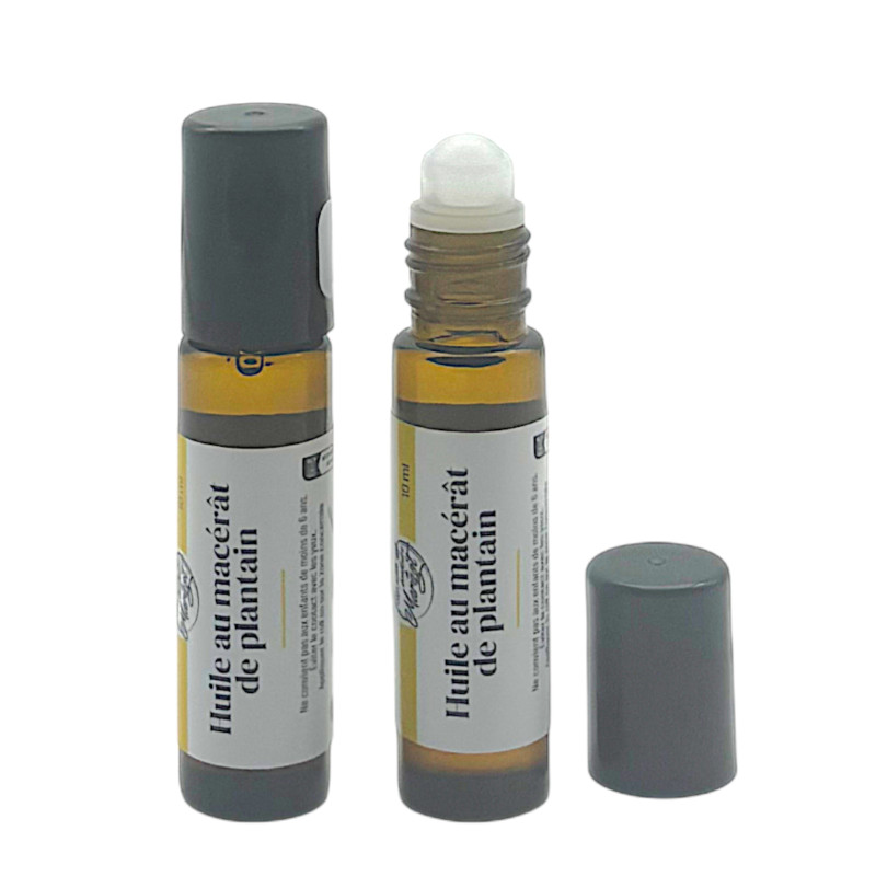 Huile au macérat de plantain