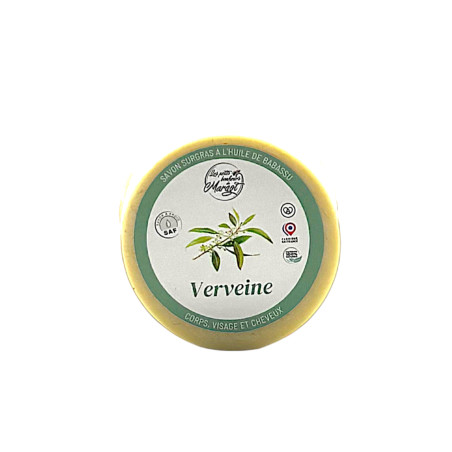 Savon surgras Verveine, à l'huile de babassu