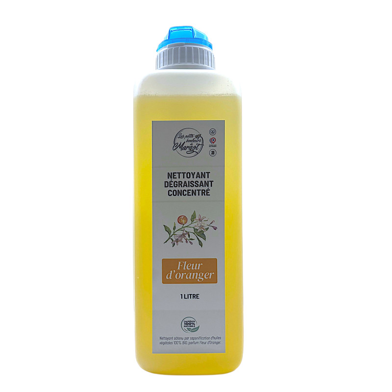 Nettoyant dégraissant concentré Fleur d'oranger