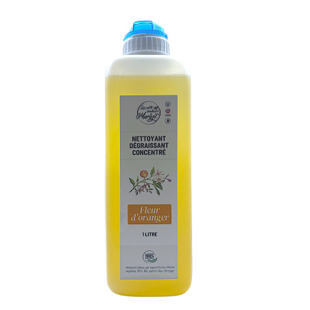 Nettoyant dégraissant concentré Fleur d'oranger