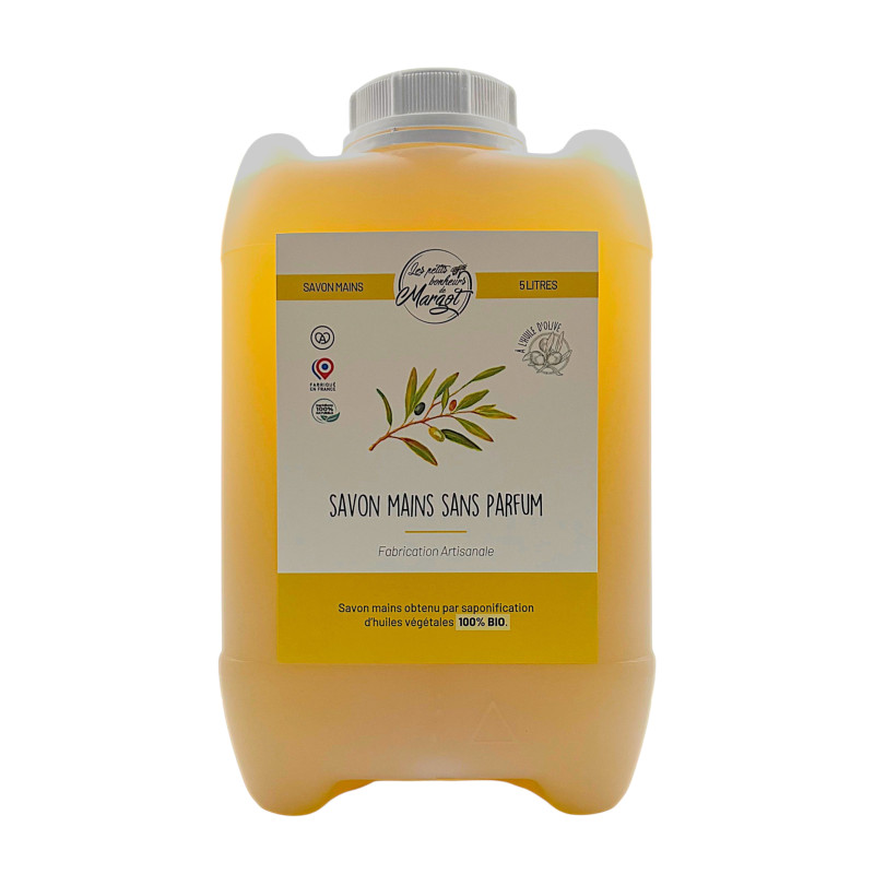 Savon mains  sans parfum - 5 L