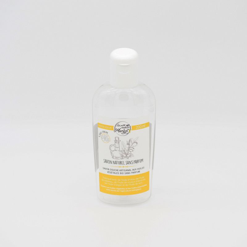 Flacon pour savon douche sans parfum