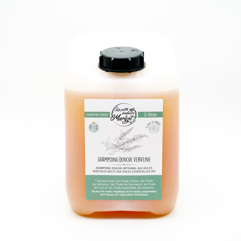 Savon liquide VERVEINE Corps et cheveux 5 L