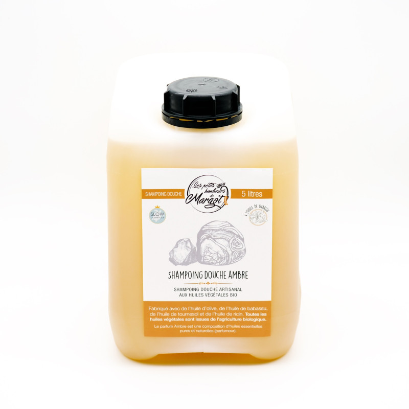 Savon liquide AMBRE Corps et Cheveux 5 L