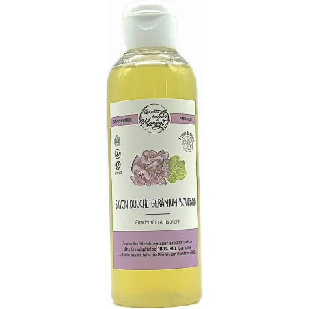 Savon douche Géranium Bourbon