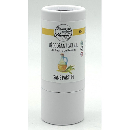 Déodorant solide sans parfum